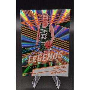 2024-25 Panini Revolution Larry Bird #159 Legends Sunburst /75 Boston Celtics